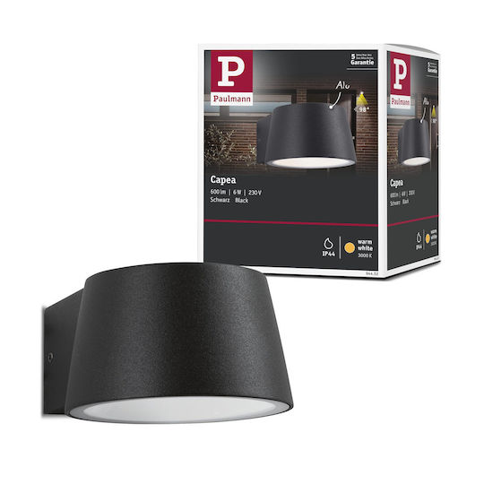 Paulmann Wandmontierte Außen-Deckenleuchte LED IP44 5W
