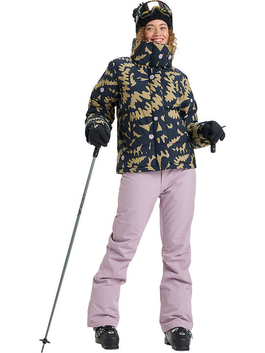 Roxy ERJTP03298-PJQ0 Γυναικείο Παντελόνι Σκι & Snowboard Ροζ