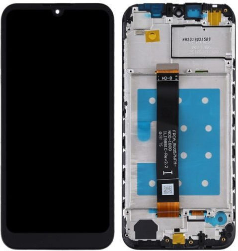 Grade A Mobile Phone Replacement Screen with Touch Mechanism and Frame for Huawei Y5 2019 Black