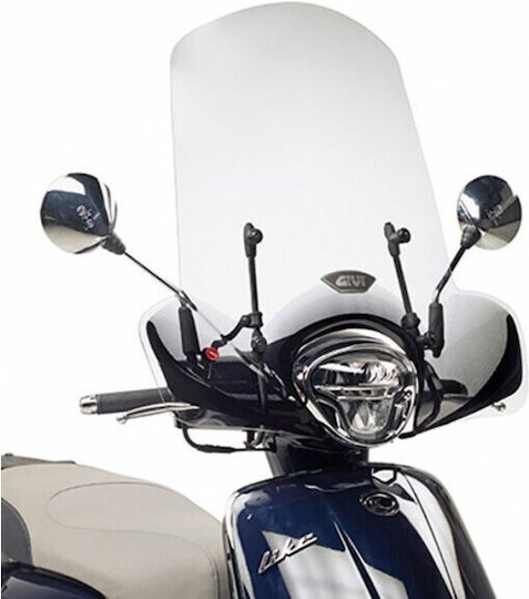 Givi Διάφανη Ζελατίνα Μοτοσυκλέτας για Kymco LIKE 125 2017 6109A
