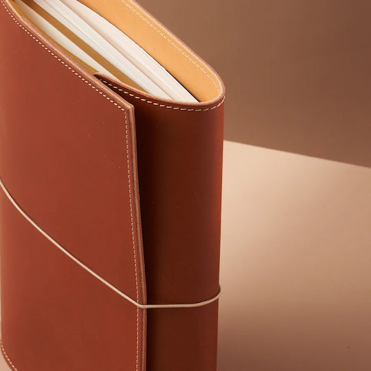 Paper Republic Notebook A5 Bullet Journal 48 Sheets with Dots Brown