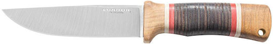 Condor Tool & Knives Country Backroads Μαχαίρι Καφέ σε Δερμάτινη Θήκη