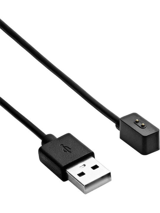 Akyga Charging Cable Φορτιστής για Redmi Watch 3 Lite, Wristband 8 PRO Μαύρος