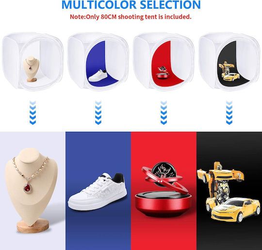 Neewer 60 X 60cm Fotobox Studio Shooting Zelt Lichtwürfel Diffusions Softbox Kit