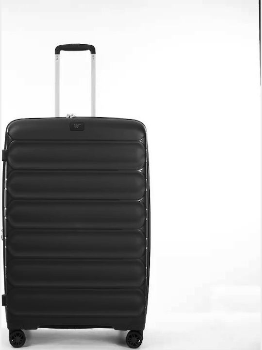 Verage Medium Hard Travel Suitcase Black with 4 Wheels Height 67cm 24061-M-Black