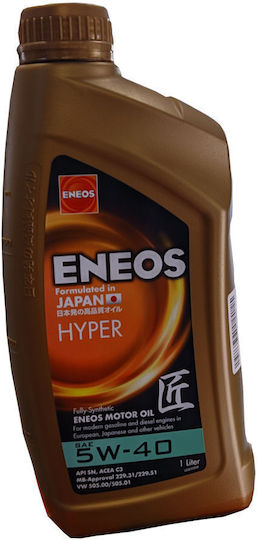 Eneos Hyper Συνθετικό Λάδι Αυτοκινήτου 5W-40 1lt