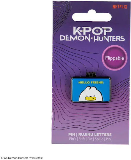 Cinereplicas Pin badge - Rujinu Letters - K-Pop Demon Hunters