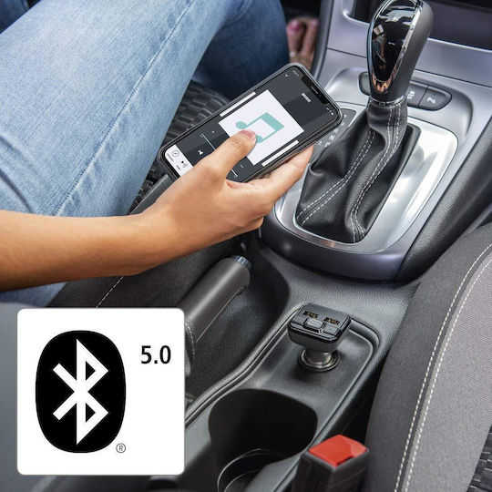 HAMA FM Transmitter Autovehicul cu Bluetooth / USB