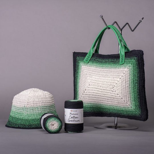 Yarn Art Strickgarn Baumwolle Macrame Spectrum Code 1303 225m 250g