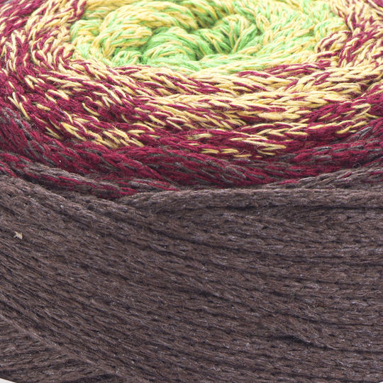 Yarn Art Νήμα Πλεξίματος Βαμβακερό Macrame Spectrum Κωδ 1305 225μ 250 Γρ