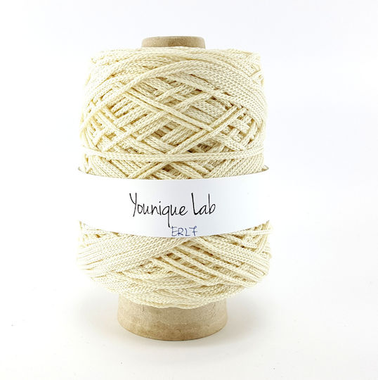 Eros Lurex 300 Gr Greek Economical Yarn Bags Ecru Iridescent Metallic Yarn Erl7