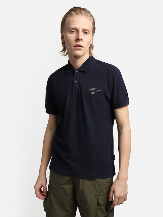 Elbas 4 Polo T-shirt Navy Μπλε