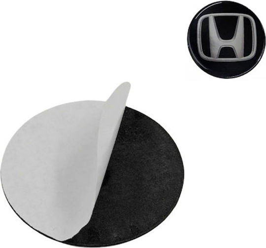 Car Stickers Aluminum Wheel Caps Honda 56mm 4pcs