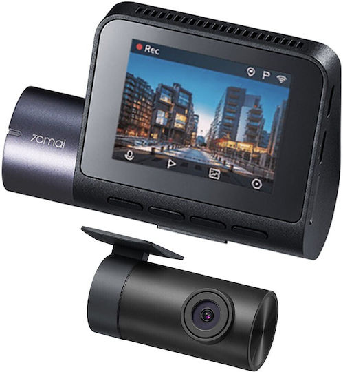 70Mai A410 & RC21 1440P Windshield Car DVR Set with Rear Camera, 2" Display with Adhesive Tape