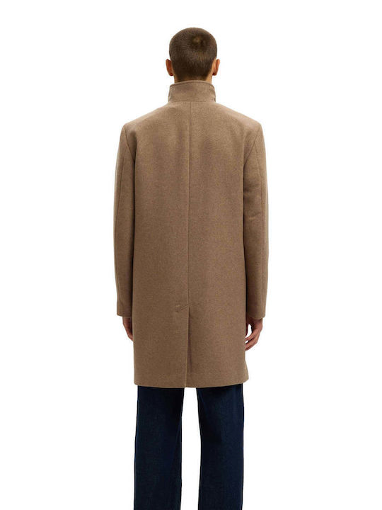 Мъжко палто Beige