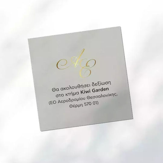 Quadratische Einladungskarten Für Hochzeit Taufe 100 Stück 100 Stück Kar-m-01