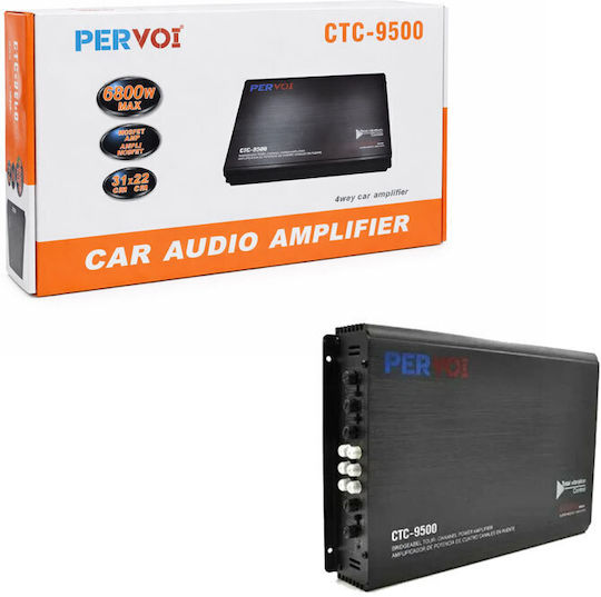 PerVoi Amplificator Auto 4 canale