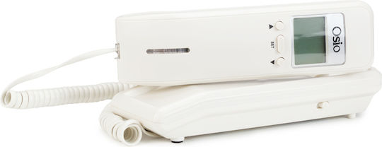 Osio Corded Phone Gondola White OSW-4680W
