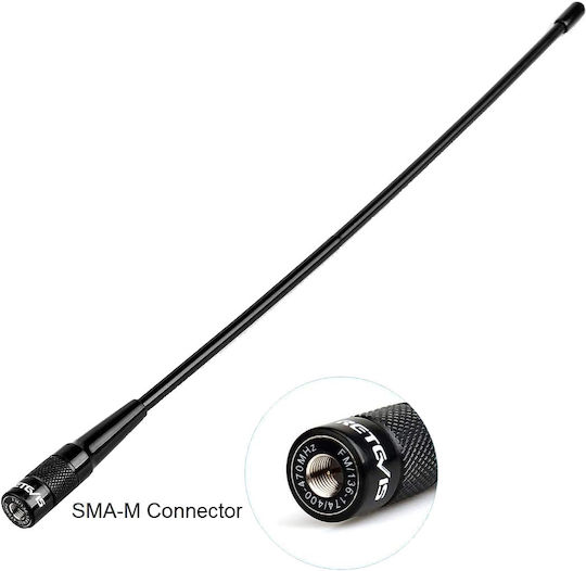 Antenne Retevis SMA-F U V Elite Antenne 39,1 cm Dualband 144/430 MHz
