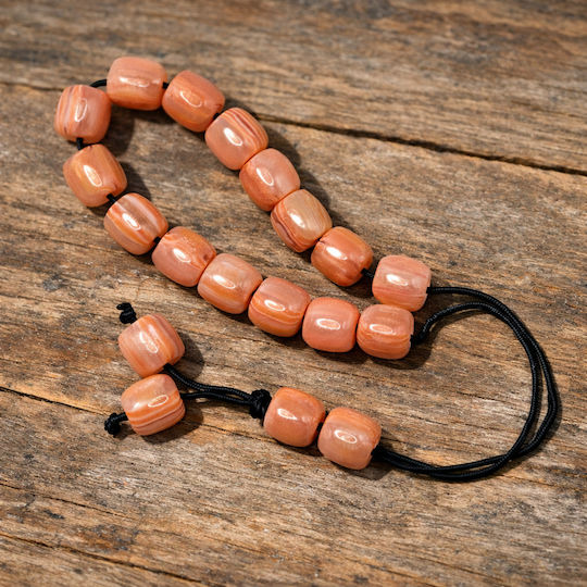 Panora Worry Beads from Pink Coral