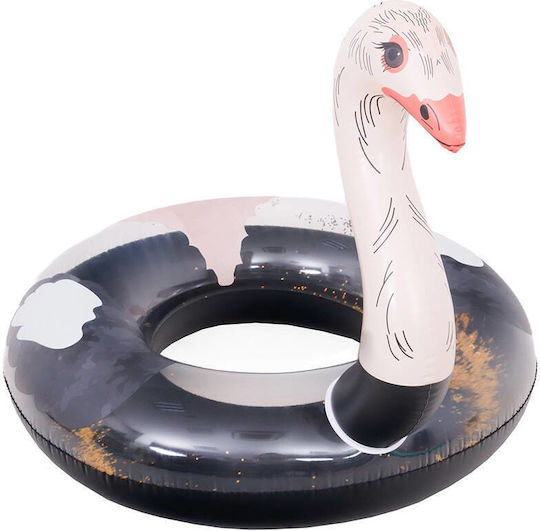 Sunclub Inflatable Float for Sea Flamingo Black