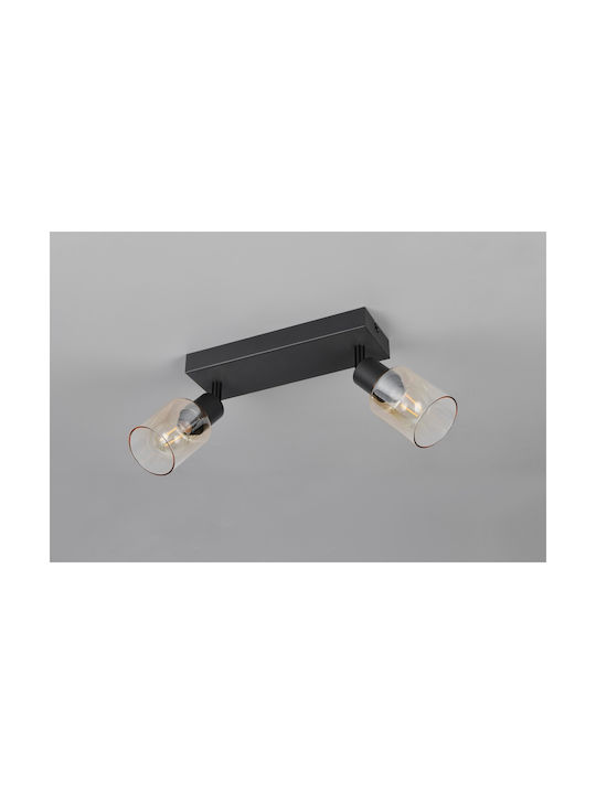 Trio Lighting Spot in Schwarz Farbe