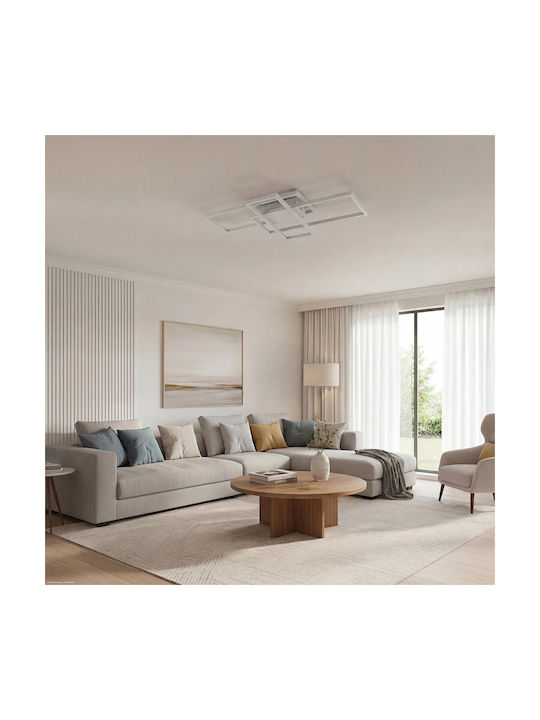 kelvo Ceiling Mount Light 45cm White with Integrated LED