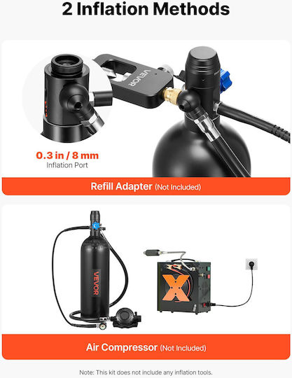 Vevor Diving Light LED for Depth up to 10m