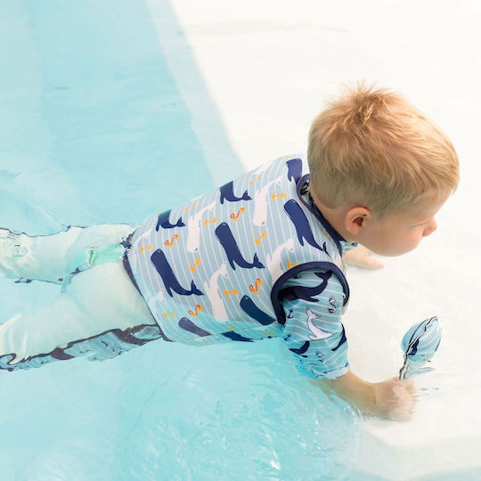 Splash Kinder Rettungsweste Schwimmweste Sicherheitsgurt Walhai 2-4 Jahre