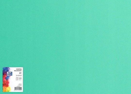 Oxford Cardboard Oxford A1 160g Turquoise Turquoise