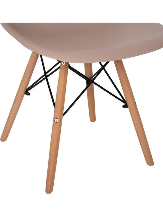 Garten- und Outdoor-Möbelsets Typsatz Speisesaal 3 Stück Cappuccino