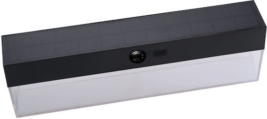 Powertech Solar Light 4W 500lm Warm White 3000K with Motion Sensor and Photocell IP54 30x5.55x9.03cm