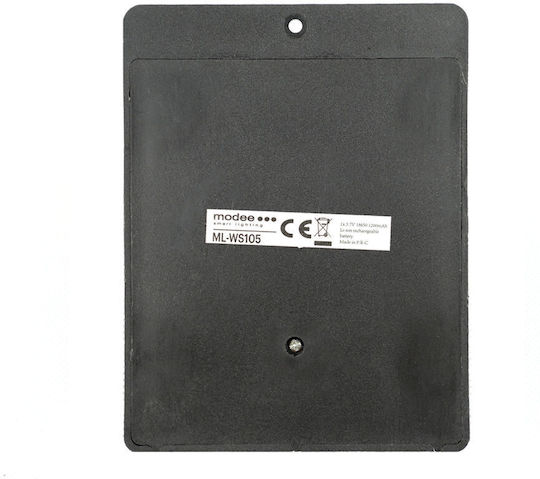 Modee Lighting Επιτοίχιο Ηλιακό Φωτιστικό 100lm Ψυχρό Λευκό 6000K με Αισθητήρα Κίνησης IP44