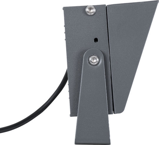 GloboStar Επιτοίχιο Ηλιακό Φωτιστικό 30W 3450lm με Φυσικό Λευκό Φως 4500K IP65 19.5x10.7x9.5εκ.
