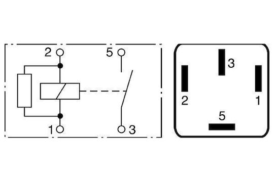 Relay 12V 70A 4 Contacts 986332001 Bosch