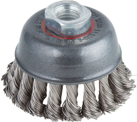 Wolfcraft 2700000 Wire Brush Tool Bell with Bristles 65mm