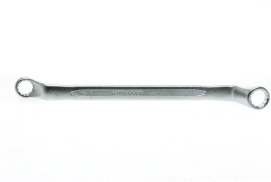 Teng Tools Doppelter Polygon Schraubenschlüssel Gebogen Größe 12x13mm