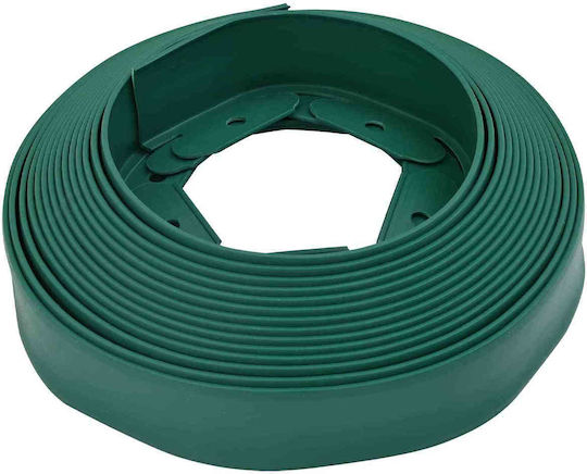 vidaXL Plastic Garden Border in Green Color xcm