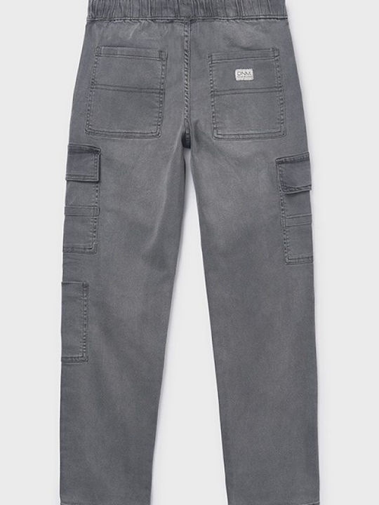 Kids Denim Trousers Gray