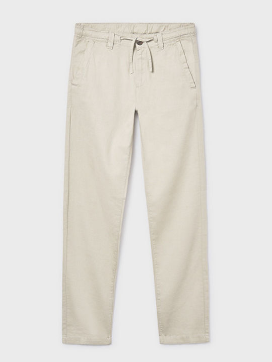 Kinderhose Chino Stoff Beige