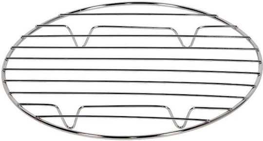 Round Inox Grill Rack with Legs 35cm