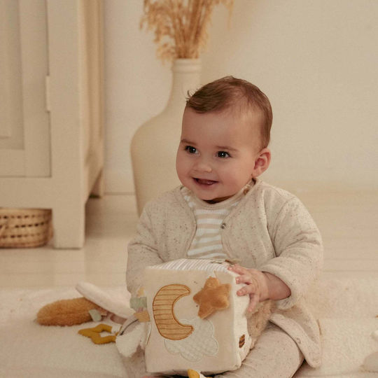 Little Dutch Κύβος Δραστηριοτήτων Newborn Naturals από Ύφασμα