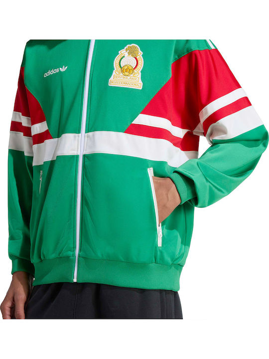 Herren Fleecejacke Grün