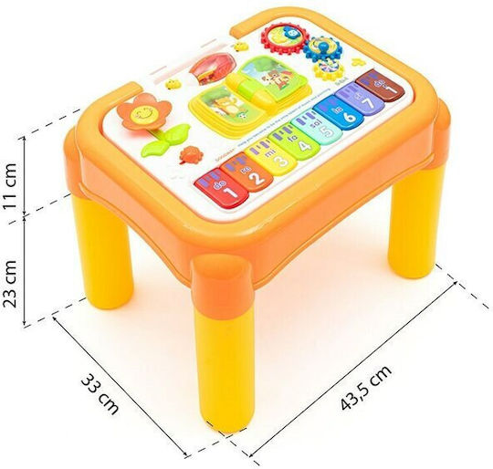 BabyMix Măsuță de Activități cu Muzică, Lumină și Sunete pentru 18++ Luni