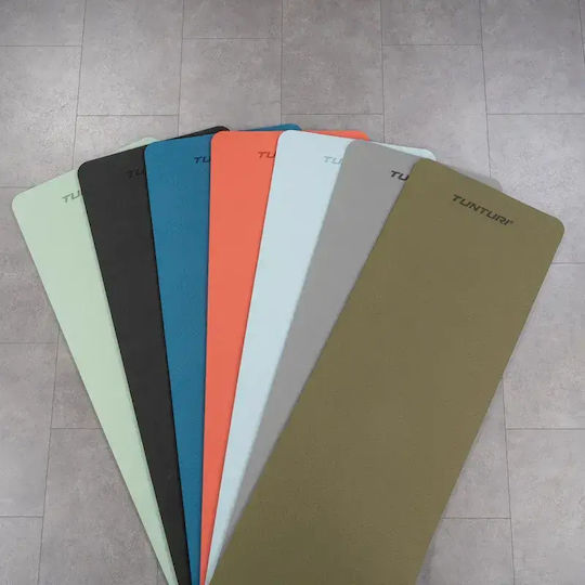 Tunturi Exercise Mat Pilates Blue with Carry Strap (183x61cm)