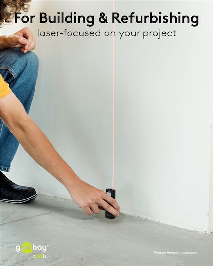 Goobay Μέτρο Laser με Δυνατότητα Μέτρησης 30m