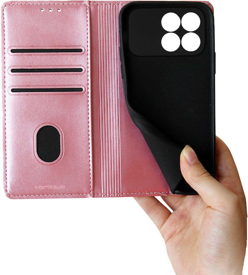 Vintage Magnet Brieftasche Wallet Sonique Xiaomi Poco F8 Pro 5g Rose Gold