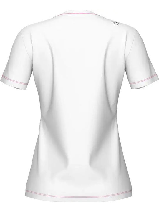 Arena Women's Short Sleeve Sun Protection Shirt White