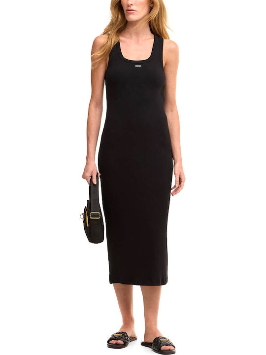 Summer Midi Dress Black