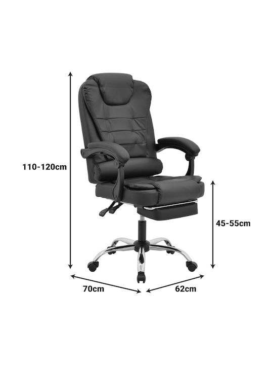 Pakketo Volter Executive Massage Chair with Recline Black